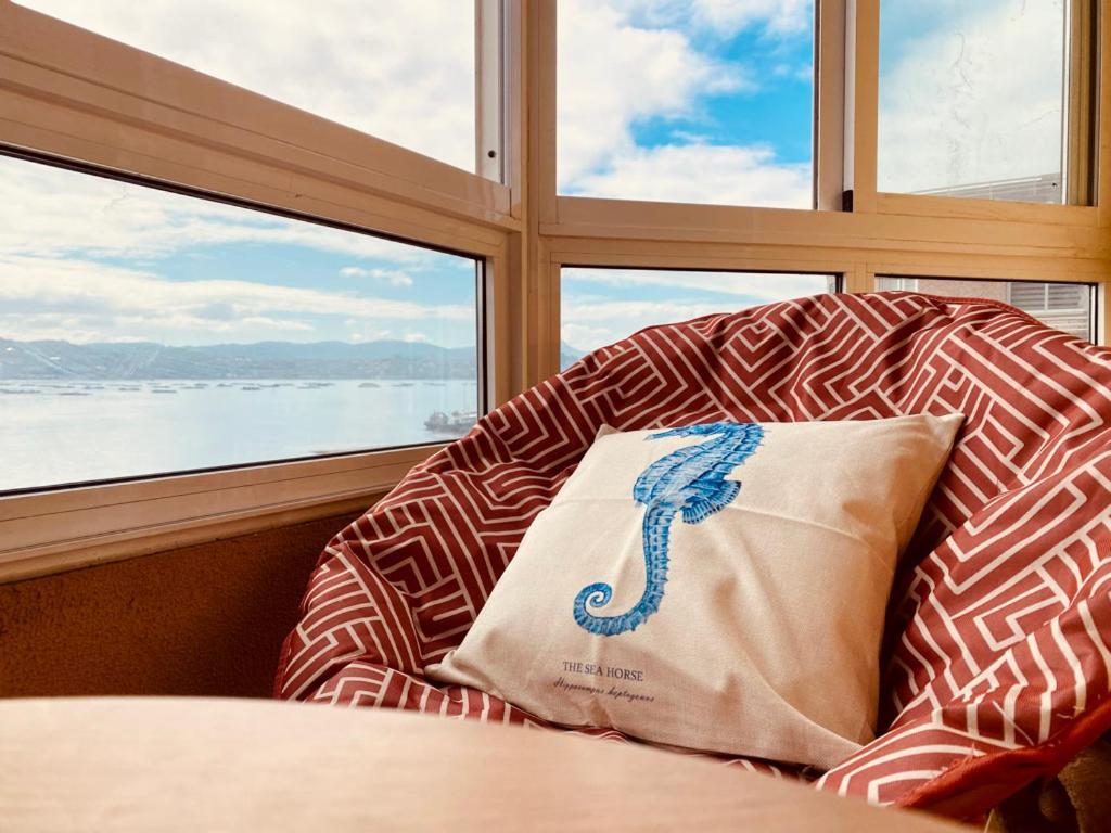 Apartament Disfruta Del Mar Y La Brisa Marina - Xanela Ao Mar Moaña Zewnętrze zdjęcie