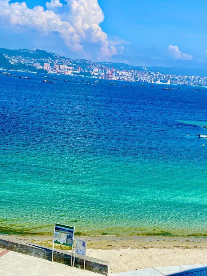 Apartament Disfruta Del Mar Y La Brisa Marina - Xanela Ao Mar Moaña Zewnętrze zdjęcie